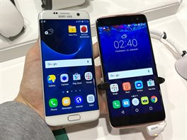 Samsung Galaxy S7 edge a Alcatel Idol 4s