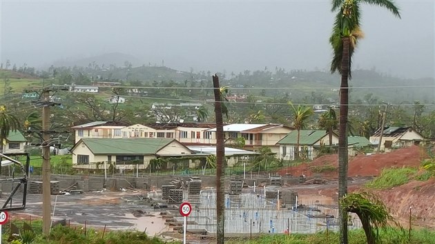 Nsledky niiv boue na Fidi (22. nora 2016)