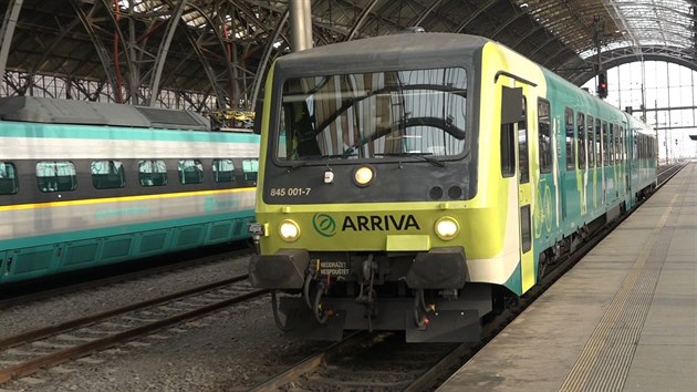 Nov vlakov souprava Arriva