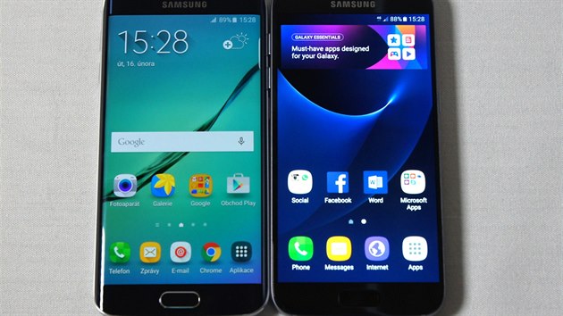 #Samsung Galaxy S7 edge a S6 edge