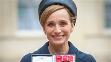 Kristin Scott Thomasová obdrela ád britského impéria (2016).