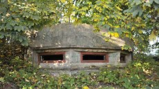 Pozorovatelna u Hybrálce na návrší nad jihlavskou čtvrtí Staré Hory. Průzory... Pozorovatelna u Hybrálce na návrší nad jihlavskou čtvrtí Staré Hory. Průzory...