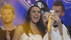 Krymská Tatarka Damala vyhrála ukrajinské kolo Eurovize (22. února 2016)
