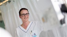 Dana Balláková ze Základní organizace Odborového svazu pracovníků zdravotnictví... Dana Balláková ze Základní organizace Odborového svazu pracovníků zdravotnictví...