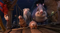 Z filmu Robinson Crusoe: Na ostrově zvířátek Z filmu Robinson Crusoe: Na ostrově zvířátek