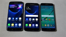 Přestože na první pohled vypadají nové Samsungy S7 a S7 edge jako loňské... Přestože na první pohled vypadají nové Samsungy S7 a S7 edge jako loňské...