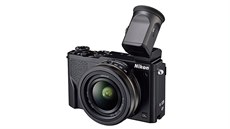 Nový Nikon DL 18-50 s doplkovým hledákem