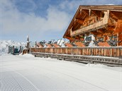 Horská chata Kristallhütte. Zde můžete i přespat. Horská chata Kristallhütte. Zde můžete i přespat.