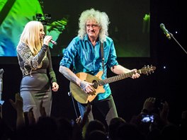 V Kongresovém centru ve Zlín vystoupil kytarista skupiny Queen Brian May...