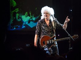 V Kongresovém centru ve Zlín vystoupil kytarista skupiny Queen Brian May...