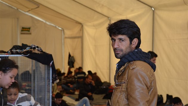 Afghnsk migrant na ostrov Chios. (5. bezna 2016)