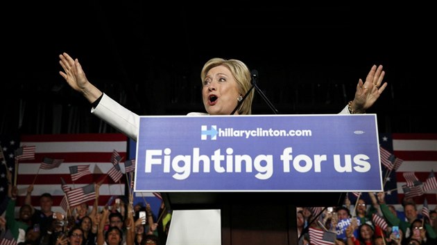 Hillary Clintonov na setkn s volii (2. bezna 2016)