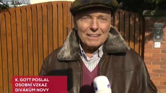 Karel Gott pedstoupil se vzkazem ped nrod.