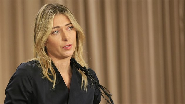 Maria arapovov hovo o svm pozitivnm testu na doping.