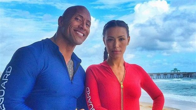 Dwayne Johnson bhem naten filmov Poben hldky