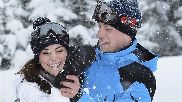 Kate a William na dovolen