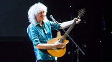 V Kongresovém centru ve Zlín vystoupil kytarista skupiny Queen Brian May...