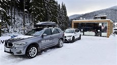 Testování systému BMW xDrive v Peci pod Snkou