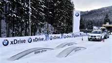 Testování systému BMW xDrive v Peci pod Snkou