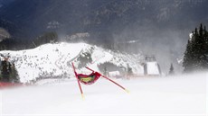 Silný vítr donutil pořadatele zrušit obří slalom lyžařek v Jasné. Silný vítr donutil pořadatele zrušit obří slalom lyžařek v Jasné.