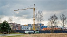 Rostoucí sídliště Plachta v hradecké čtvrti Malšovice. Rostoucí sídliště Plachta v hradecké čtvrti Malšovice.