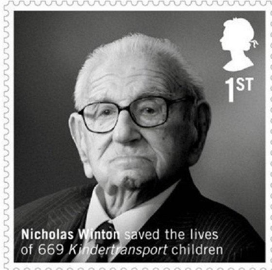 Britská pota zaala nabízet pamtní známku k poct sira Nicholase Wintona.