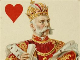 Frantiek Josef I. jako srdcový král