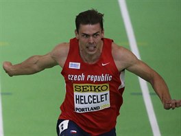 Adam Sebastian Helcelet v vodn discipln (60 m) na halovm mistrovstv svta...