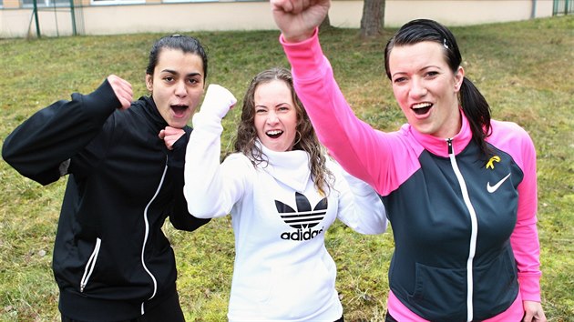 Pamela, Sandra a Lenka se rozhodly pijmout vzvu a postav se na start maratonu.