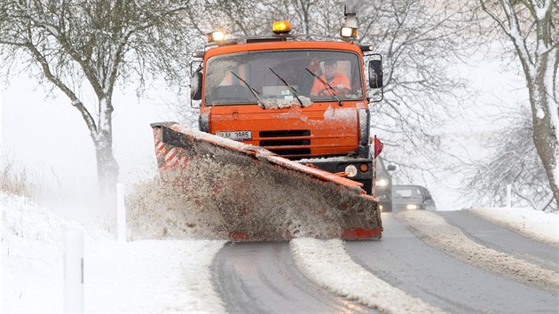 Snhov kalamita u Smrn na Jihlavsku. (15. bezna 2016)