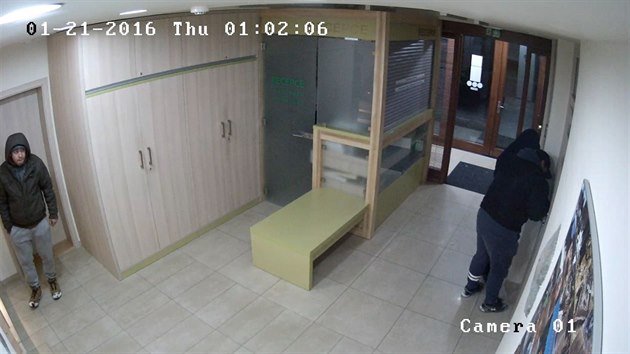 Dvojice zlodj, kter letos v lednu nsiln vnikla do restaurace hotelu v Ludvkov na Bruntlsku.