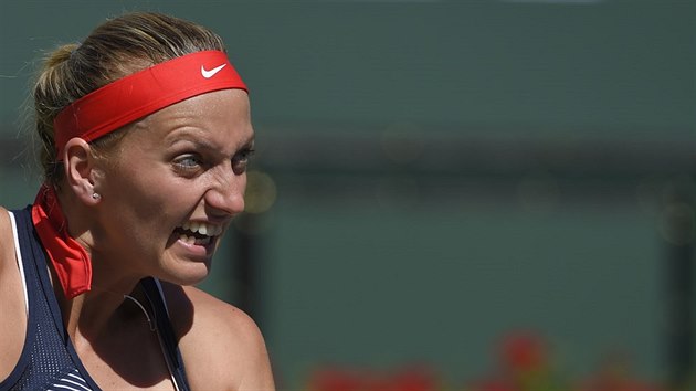 Petra Kvitová na turnaji Indian Wells