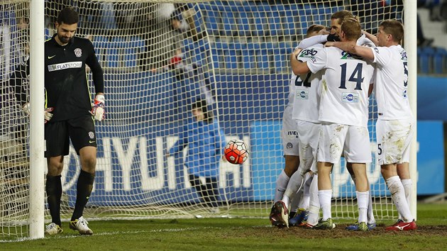 Fotbalist Slovcka a glov radost v utkn s Brnem