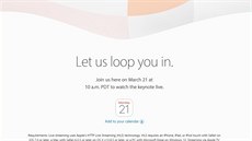 Novinky včetně čtyřpalcového iPhonu představí Apple v pondělí 21. března Novinky včetně čtyřpalcového iPhonu představí Apple v pondělí 21. března