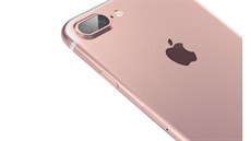 Render oekávaného iPhonu 7 (Plus) s duálním fotoaparátem