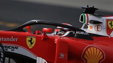 Kimi Räikkönen při testech F1 v Barceloně. Ferrari testovalo i nový... Kimi Räikkönen při testech F1 v Barceloně. Ferrari testovalo i nový...