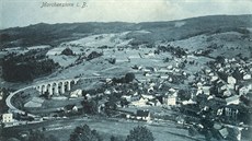 Pohled na Smrovku v roce 1914.