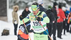 Petr Novák (s číslem 199) během Vasova běhu Petr Novák (s číslem 199) během Vasova běhu