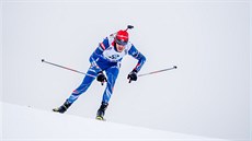 Jaroslav Soukup na trati štafety na šampionátu v Oslu Jaroslav Soukup na trati štafety na šampionátu v Oslu
