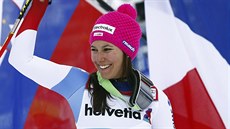 Radost Wendy Holdenerové v Lenzerheide Radost Wendy Holdenerové v Lenzerheide