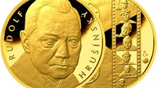 Pamětní medaile z cyklu Hvězdy stříbrného plátna. V roce 2016 se na ní objevil... Pamětní medaile z cyklu Hvězdy stříbrného plátna. V roce 2016 se na ní objevil...