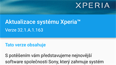 Screenshot displeje Sony Xperia Z5 Premium s Androidem 6.0