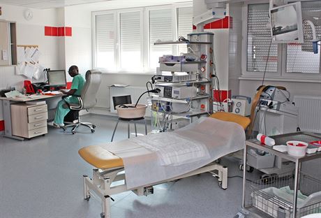 Endoskopické centrum Vítkovické nemocnice. 