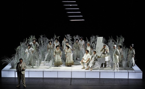 Scéna z opery Juliette v Národním divadle
