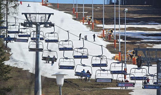 Velikononí louení s lyaskou sezonou ve Skiareálu Lipno.