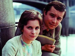 Marta Vanurová a Viktor Preiss ve filmu Milenci v roce jedna (1973)