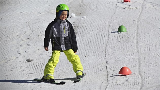 Velikonon louen s lyaskou sezonou ve Skiarelu Lipno.