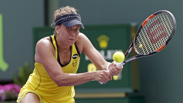 Barbora Strcov na turnaji v Miami