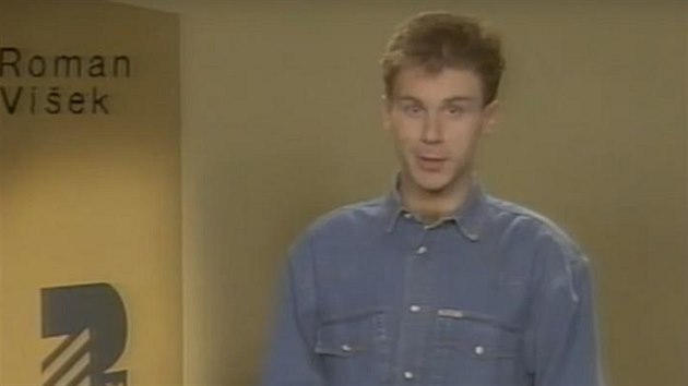 Roman Vek coby televizn hlasatel (1993)