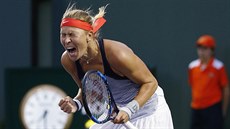 ZASLOUŽENÁ RADOST. Lucie Hradecká po vydřeném vítězství nad Eugenií... ZASLOUŽENÁ RADOST. Lucie Hradecká po vydřeném vítězství nad Eugenií...